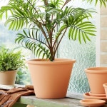 모던하우스 라운더리 테라코타 화분 L D25 x H18 5