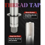 GallopMax 38900 2 밸브 트리톤 공구 키트 완전 방지 시스템 스파크 플러그 나사산 키트 포드 4 6L 5 4L 6 밸브 엔진과 호환됨 8V-10 2