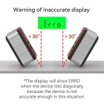 GemRed 82412 디지털 각도 게이지 그린 백라이트