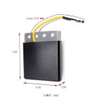 폴라리스 스노우모빌 과 호환되는 HOCEAN-Max 전압 조절기 정류기 4060122 4060123 4060092 4060071 2203873