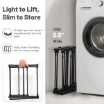 ZOES 홈웨어 4단 의류 건조대 접이식 세탁실 기숙사 확장 가능한 견고한 금속 디자인을 위한 세탁 29 X 11 5 53