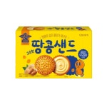 크라운 고소한 땅콩샌드 279g x 4개