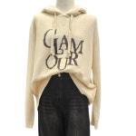 시슬리 레터링 후드 니트 SAKPC6561