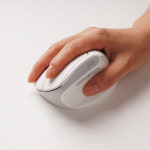 지클릭커 지클릭커 오피스프로 버티컬 쏙 들어오는 머핀 OP60 무소음 블루투스 무선 마우스