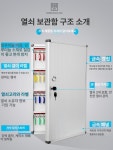 벽걸이형 열쇠 보관함 관리함 번호키 미니키박스 투명 주차장