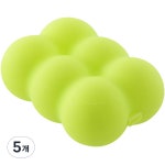 푸트로랩 휴대용 버블 미니 알약 수납 케이스 그린 6개