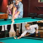 AKLOT 풀 스틱 58 메이플 프로 당구 큐 가정용 큐 당구장 게임용 5 18 21온스 멀티 컬러 스틱 세트 Colorful-5-cues-set