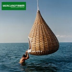 발코니 라탄 의자 바구니 매달린 라운지 해먹 야외 흔들 안뜰 둥지 둥지의자 CM 싱글 그네