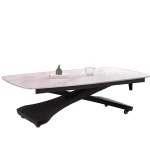 높이조절 식탁 거실 좌식 접이식 세라믹 쇼파 리프팅