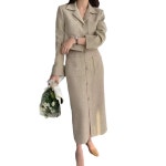 봄 트위드 셋업 하객룩 자켓 정장 투피스