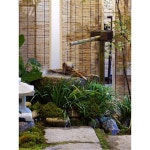 죽류수 펌프 순환 죽경록 방부 균열 방지 인공 죽류수기 일본식 고산수 장식 승도