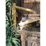 죽류수 펌프 순환 죽경록 방부 균열 방지 인공 죽류수기 일본식 고산수 장식 승도