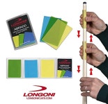 버닝 당구장 큐 샤프트 3 샌딩 4등급 완비 세트를 위한 롱고니 아브라도 초미세 시트