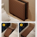 병원침대 병실 환자 수동 리프트 베드 등받이 요양원 리프팅