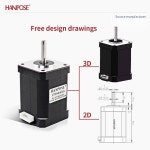 스테퍼 모터 1 8V 4 1A 2상 4선 3D 프린팅 액세서리 제조업체 직접 NEMA17 17HS6401S