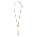 GENNY 26 GENNY 하트 앤 태슬 펜던트 네크리스 79AJGICL5CYG0 TP442917812