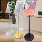 안내판 수직 표지판 아크릴 진열대 쇼핑몰 음식점 스탠딩