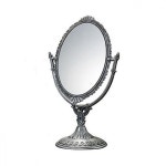 빈티지 탁상거울 엔틱 원형 화장대거울 인테리어 책상거울 화장거울