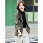 패션고리 여성 카라넥 투버튼 캐주얼 봄 자켓 -기간 H1031