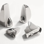 부속품 칸막이 소형 고정 유리 브라켓 간격조절 2P