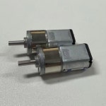 1개 DC 6V 12V 30 60 100 150 200 RPM 마이크로 속도 기어 전동 감속 금속 기어박스 휠 DIY 16GA-030