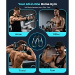 트위스터 팔 트레이너 조절 가능한 5가지 저항 수준40-130파운드 가슴 운동 기구 Dark