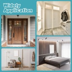 uxcell 37 도어 드래프트 스토퍼 차단기 아래 접착식 방음 하단 씰 하단용 웨더 스트리핑 스윕