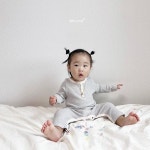 라임앤블루새라 긴팔 슈트 모달