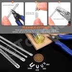 탄스틱 28Pcs 13 7 나선형 강철 보닝 코르셋 스틸 가운 재봉 팁