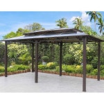 파고라 야외 정원 전원주택 야외정자 주차장 렉산