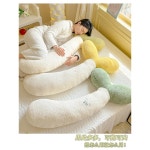 콩나물 베개 긴 옆으로 다리 잠자는 침대 클램핑 침실