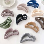 올림 머리핀 하트 헤어삔 집게핀 반묶음