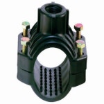 새들 PE 중형 새들티 암나사 농자재 관수자재 1개