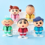 짱구는못말려 떡잎마을 방범대 태엽 피규어