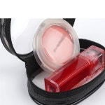 까만쿼카 PVC 지퍼형 미니 파우치 샤워파우치