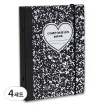 루카랩 루카랩 루카랩 컴포지션 아카이브 19R 6공 하드커버 밴드 세트 블랙링 6세트