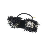 고베 반텐 VINGTAINE 조랑말 후크 헤어 훅 트위드 리본 액세서리 H7837