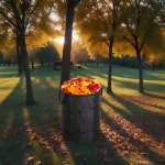 Leinoupt 접을 수 쓰레기통 접기 팝업 캠핑용 옷과 장난감 재활용