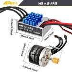 NMNRC 2322 2600kv 브러시리스 모터 MN82 MN78 시리즈 업그레이드 부품 MN99S MN168