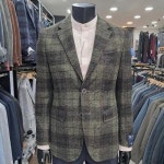 런던포그 런던포그 HL01 이태리 수입 체크자켓 이태리 수입원단 체크 자켓 Znwjc6800