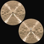 마인 심벌즈 바이잔스 14 엑스트라 드라이 미디엄 하이햇 페어 - 튀르키예에서 핸드 해머링 B20 브론즈 2년 Medium 13 B14EDMH