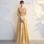 시니어 합창단 우아한 드레스 연주회 대회 합창복 단복 성가복 칵테일 맞춤가능 합창 중년 L