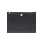 톰브라운 페블그레인 로고 클러치 MAC021L 00198