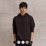 지오다노 브러시드 테리 솔리드 후드티 2419220