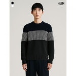 흄 절개 배색 풀오버2 FHMWCWR181P