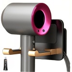 에스위두 항공 알루미늄 선정리 무타공 튼튼한 드라이기 거치대 1개 골드블랙