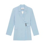 GANNI 트윌 벨트 블레이저 F9605