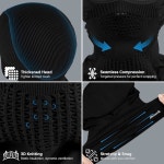 남성용 보택 스키 마스크 추운 날씨 스키 오토바이용 원피스 니트 통기성 발라클라바 보온 마스크