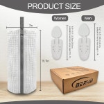 신발 세탁기 가방 세탁기와 건조기를 위한 세탁용 가방 운동화 테니스화를 얼룩 제거 클리너 키트 재사용 가능한 세탁 가방 흰색 2개