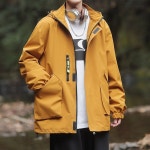 FANSYLI 봄가을 숏 남성 아웃도어 등산자켓 트렌디 카고 바람막이 방수 자켓점퍼 캐주얼 후드자켓 W2409S04 J2306